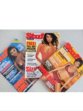 Stuff Magazine Ali Landry Krista Allen 2000s Lacey Chabert